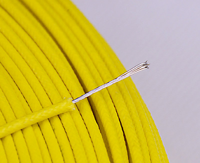 UL3122 22AWG Silicone Braided Wire 