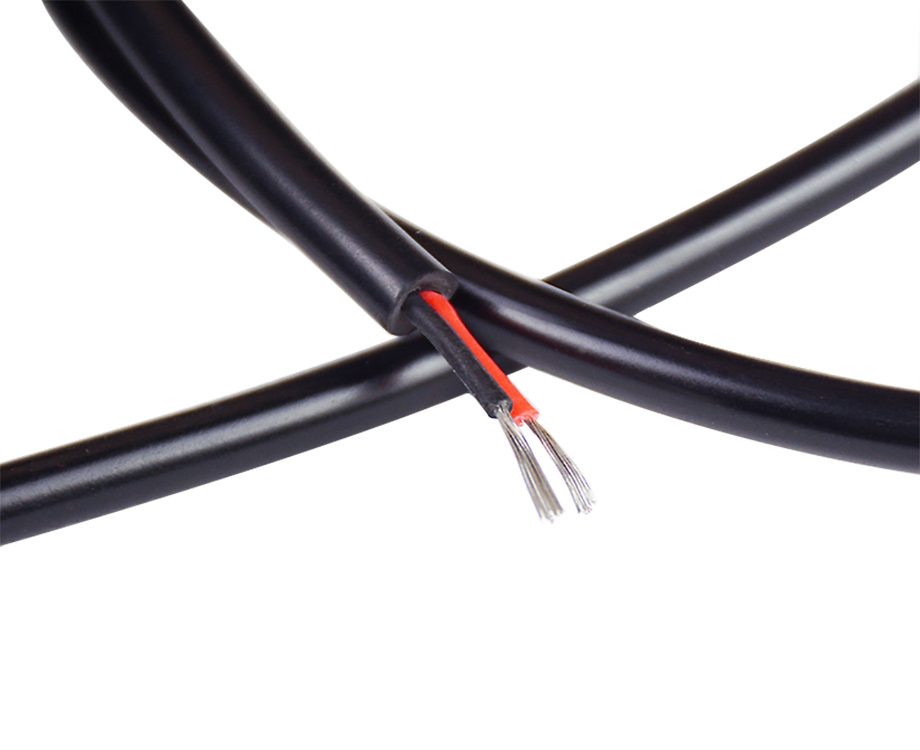 2 core silicone+pvc cable 6.2mm