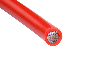 Flexible Silicone Insulated Single Core Automotive Electrical Wire 6AWG